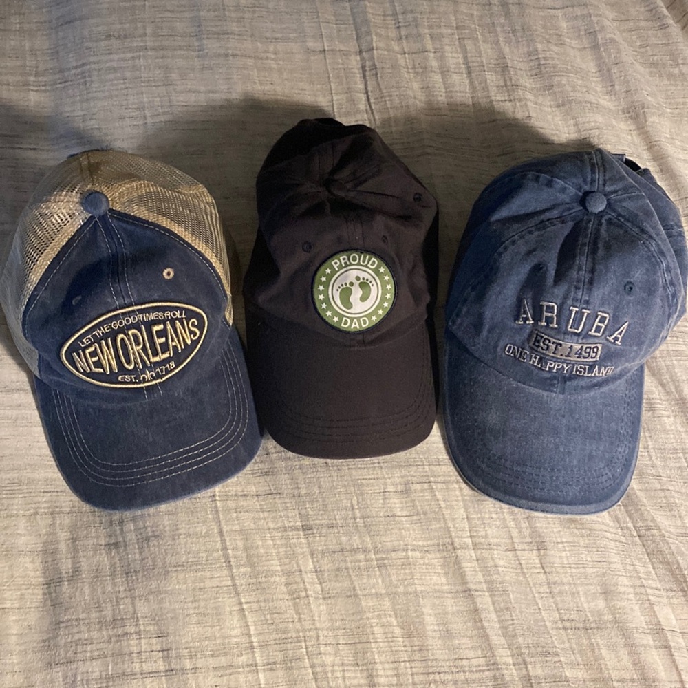 A True Dad Hat Bundle - 3 Dad Hats - Great Condition